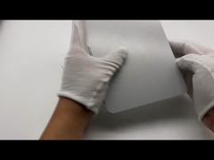 4MM 1220 X 2440MM Алюминиевая композитная плита с щеткой, стена Acp панель, покрытая HDPE