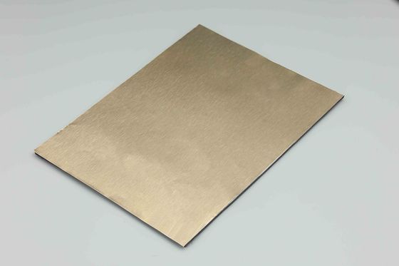 HDPE Brushed Aluminium Composite Panel 4MM 1,22 X 2,44m Pe Алюминиевая композитная панель