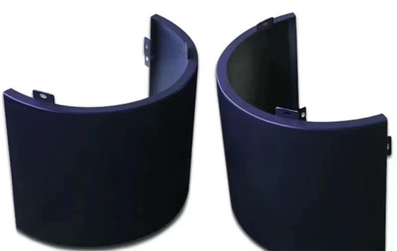 Крышка для наружного оборудования Антимультипликационные цветочные конструкции из алюминия Фасад анодированный Покрытый антистатический внешний стенный монтаж