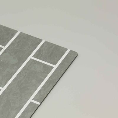 Листы ACP с мраморной отделкой толщиной 4 мм, устойчивые к царапинам, стандартный размер 1,22x2,44 м