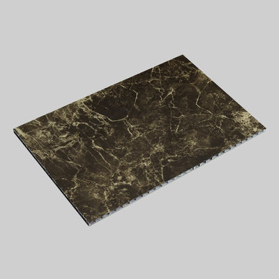 Огнеупорная алюминиевая композитная панель из медоносной палочки Белые черные полосы Acp Строительство