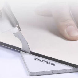 АКП (алюминиевая композитная панель) PE 1.22x2.44м, УФ-стойкое покрытие HDPE