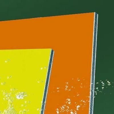 Алюминиевая композитная панель PE 3 мм 6 мм для декорации стен зданий